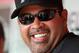 CINCINNATI, OH - APRIL 05: Ozzie Guillen the manager of the Miami Marlins talks to the media before the game against the Cincinnati Reds at Great American Ball Park on April 5, 2012 in Cincinnati, Ohio. (Photo by Andy Lyons/Getty Images)