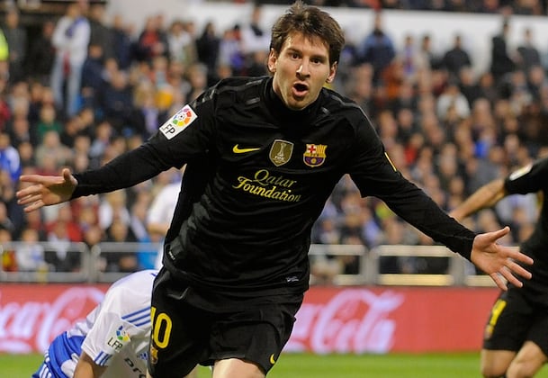 Zaragoza 1-4 Barca: Messi Gets 60th Goal