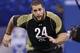 Offensive Tackle Matt Kalil at February's combine