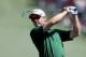 AUGUSTA, GA - APRIL 08: Louis Oosthuizen of South Africa hits a shot on the first hole during the final round of the 2012 Masters Tournament at Augusta National Golf Club on April 8, 2012 in Augusta, Georgia. (Photo by Andrew Redington/Getty Images)