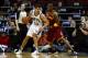 NEWARK, NJ - MARCH 19: Kris Humphries #43 of the New Jersey Nets posts up against Antawn Jamison #4 of the Cleveland Cavaliers at Prudential Center on March 19, 2012 in Newark, New Jersey. NOTE TO USER: User expressly acknowledges and agrees that, by downloading and or using this photograph, User is consenting to the terms and conditions of the Getty Images License Agreement. (Photo by Chris Chambers/Getty Images)