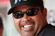 CINCINNATI, OH - APRIL 05: Ozzie Guillen the manager of the Miami Marlins talks to the media before the game against the Cincinnati Reds at Great American Ball Park on April 5, 2012 in Cincinnati, Ohio. (Photo by Andy Lyons/Getty Images)