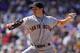 DENVER, CO - APRIL 09: Starting pitcher Barry Zito #75 of the San Francisco Giants delivers against the Colorado Rockies on Opening Day at Coors Field on April 9, 2012 in Denver, Colorado. (Photo by Doug Pensinger/Getty Images)