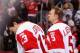 GLENDALE, AZ - JANUARY 19: Pavel Datsyuk #13 and Nicklas Lidstrom #5 of the Detroit Red Wings stand attended for the National Anthem before the NHL game against the Phoenix Coyotes at Jobing.com Arena on January 19, 2011 in Glendale, Arizona. The Red Wings defeated the Coyotes 3-2 in an overtime shoot out. (Photo by Christian Petersen/Getty Images)