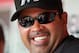 CINCINNATI, OH - APRIL 05: Ozzie Guillen the manager of the Miami Marlins talks to the media before the game against the Cincinnati Reds at Great American Ball Park on April 5, 2012 in Cincinnati, Ohio. (Photo by Andy Lyons/Getty Images)