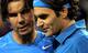INDIAN WELLS, CA - MARCH 17: Rafael Nadal of Spain congratulates Roger Federer of Switzerland after their match during the semifinals of the BNP Paribas Open at the Indian Wells Tennis Garden on March 17, 2012 in Indian Wells, California. (Photo by Matthew Stockman/Getty Images)