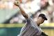 Jeremy Guthrie made a Rockies fan's day with a request to play catch at the ballpark.