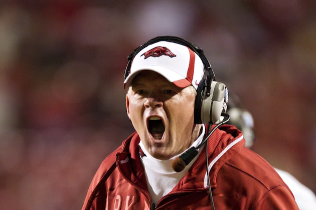 2012 NFL Draft: How Fired Arkansas HC Bobby Petrino Affects the Cleveland Browns