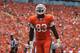 CLEMSON, SC - SEPTEMBER 17: Dwayne Allen #83 of the Clemson Tigers celebrates against the Auburn Tigers during their game at Memorial Stadium on September 17, 2011 in Clemson, South Carolina. (Photo by Streeter Lecka/Getty Images)