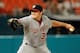 MIAMI GARDENS, FL - SEPTEMBER 27: John Lannan #31 of the Washington Nationals pitches during a game against the Florida Marlins at Sun Life Stadium on September 27, 2011 in Miami Gardens, Florida. (Photo by Mike Ehrmann/Getty Images)