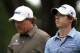 BETHESDA, MD - JUNE 17: Rory McIlroy of Northern Ireland (R) walks off the eighth tee with Phil Mickelson during the second round of the 111th U.S. Open at Congressional Country Club on June 17, 2011 in Bethesda, Maryland. (Photo by Ross Kinnaird/Getty Images)