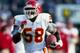 26 Dec 1998: Derrick Thomas #58 of the Kansas City Chiefs runs during the game against the Oakland Raiders at the Oakland Coliseum in Oakland, California. The Chiefs defeated the Raiders 31-24.