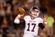 AUSTIN, TX - NOVEMBER 25: Quarterback Ryan Tannehill #17 of Texas A&M during the game against University of Texas in the first half at Darrell K. Royal-Texas Memorial Stadium on November 25, 2010 in Austin, Texas. (Photo by Darren Carroll/Getty Images)
