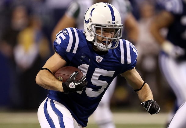 Colts Waive Wide Receiver Blair White