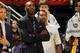 NEW ORLEANS, LA - APRIL 09: Kobe Bryant #24 of the Los Angeles Lakers stands in the bench area during the game against the New Orleans Hornets at New Orleans Arena on April 9, 2012 in New Orleans, Louisiana. NOTE TO USER: User expressly acknowledges and agrees that, by downloading and or using this photograph, User is consenting to the terms and conditions of the Getty Images License Agreement. (Photo by Chris Graythen/Getty Images)