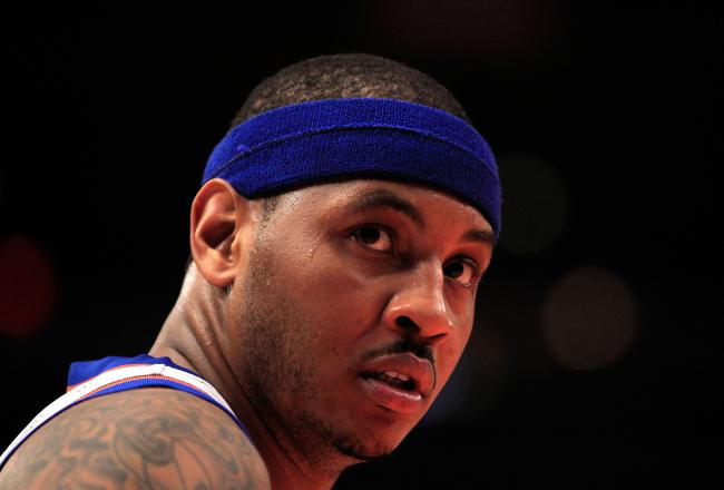 Carmelo Anthony is playing some of his best basketball as of late.
