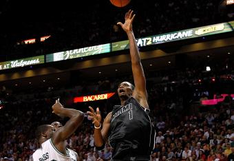 Chris Bosh has a game high 11 rebounds.