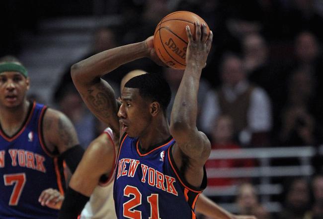 Rookie Iman Shumpert continues to excel on the defensive end of the court.
