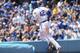 Seems only fitting to see #42 in Dodger Blue