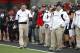 CINCINNATI, OH - DECEMBER 03: Butch Jones coach of the Cincinnati Bearcats walks the sidelines during the game against the Connecticut Huskies on December 3, 2011 at Nippert Stadium in Cincinnati, Ohio. The Bearcats defeated the Connecticut Huskies 35-27. (Photo by Tyler Barrick/Getty Images)