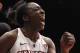 PALO ALTO, CA - DECEMBER 20: Nnemkadi Ogwumike #30 of the Stanford Cardinal celebrates after making a basket against the Tennessee Lady Volunteers at Maples Pavilion on December 20, 2011 in Palo Alto, California. (Photo by Ezra Shaw/Getty Images)