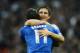 LONDON, ENGLAND - APRIL 15: Frank Lampard of Chelsea celebrates with Didier Drogba as he scores their fourth goal from a free kick during the FA Cup with Budweiser Semi Final match between Tottenham Hotspur and Chelsea at Wembley Stadium on April 15, 2012 in London, England. (Photo by Mike Hewitt/Getty Images)