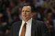 CHICAGO, IL - MARCH 24: Head coach Tom Thibodeau of the Chicago Bulls watches as his team takes on the Toronto Raptors at the United Center on March 24, 2012 in Chicago, Illinois. The Bulls defeated the Raptors 102-101 in overtime. NOTE TO USER: User expressly acknowledges and agrees that, by downloading and or using this photograph, User is consenting to the terms and conditions of the Getty Images License Agreement. (Photo by Jonathan Daniel/Getty Images)