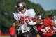 The Buccaneers get to hit the field with new coach Greg Schiano for the first time on Tuesday.