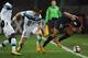 PARIS, FRANCE - DECEMBER 18: Mathieu Debuchy (C) of Lille battles for the ball with Nene (R) of Paris Saint-Germain FC during the Ligue 1 match between Paris Saint-Germain FC and LOSC Lille Metropole on December 18, 2011 in Paris, France. (Photo by Pascal Le Segretain/Getty Images)