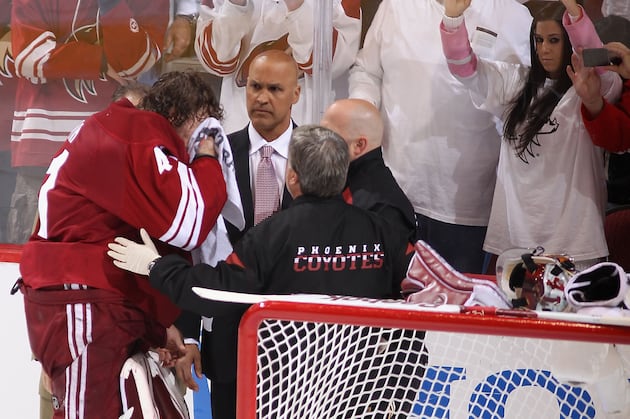 2012 NHL Playoffs: Is Chicago Blackhawk Andrew Shaw Getting Shanked by the NHL?