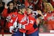 WASHINGTON, DC - DECEMBER 28: Alexander Semin #28 of the Washington Capitals celebrates with Alex Ovechkin #8 of the Washington Capitals after scoring a goal against the New York Rangers during the third period at Verizon Center on December 28, 2011 in Washington, DC. (Photo by Patrick McDermott/Getty Images)