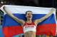 ISTANBUL, TURKEY - MARCH 11: Elena Isinbaeva of Russia celebrates as she wins gold in the Women’s Pole Vault Final during day three of the 14th IAAF World Indoor Championships at the Atakoy Athletics Arena on March 11, 2012 in Istanbul, Turkey. (Photo by Ian Walton/Getty Images)