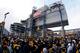 PITTSBURGH - JANUARY 11: Fans line up outside of Heinz Field as they wait to enter the stadium for the AFC Divisional Playoff Game between the Pittsburgh Steelers and the San Diego Chargers on January 11, 2009 at Heinz Field in Pittsburgh, Pennsylvania. (Photo by Gregory Shamus/Getty Images)