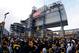 PITTSBURGH - JANUARY 11: Fans line up outside of Heinz Field as they wait to enter the stadium for the AFC Divisional Playoff Game between the Pittsburgh Steelers and the San Diego Chargers on January 11, 2009 at Heinz Field in Pittsburgh, Pennsylvania. (Photo by Gregory Shamus/Getty Images)
