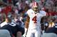 OXFORD, MS - OCTOBER 15: Defensive back Mark Barron #4 of the Alabama Crimson Tide lines up against Mississippi on October 15, 2011 at Vaught- Hemingway Stadium in Oxford, Mississippi. (Photo by Butch Dill/Getty Images)