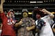 HOUSTON, TX - JANUARY 07: Fans of the Houston Texans support their team against the Cincinnati Bengals during their 2012 AFC Wild Card Playoff game at Reliant Stadium on January 7, 2012 in Houston, Texas. (Photo by Bob Levey/Getty Images)