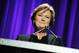 NEW YORK - OCTOBER 13: Basketball coach Pat Summitt speaks onstage during the 30th Annual Salute To Women In Sports Awards at The Waldorf=Astoria on October 13, 2009 in New York City. (Photo by Stephen Lovekin/Getty Images for the Women�s Sports Foundation)
