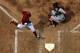 PHOENIX, AZ - APRIL 08: Chris Young #24 of the Arizona Diamondbacks scores a run past catcher Buster Posey #28 of the San Francisco Giants during the MLB game at Chase Field on April 8, 2012 in Phoenix, Arizona. The Diamondbacks defeated the Giants 7-6. (Photo by Christian Petersen/Getty Images)