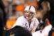 Luck during the Fiesta Bowl on January 2, 2012.