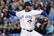 TORONTO, CANADA - APRIL 19: Henderson Alvarez #37 of the Toronto Blue Jays throws a pitch during MLB action against the Tampa Bay Rays at the Rogers Centre on April 19, 2012 in Toronto, Ontario, Canada. (Photo by Abelimages/Getty Images)