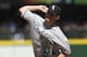 SEATTLE, WA - APRIL 21: Starting pitcher Philip Humber #41 of the Chicago White Sox pitches against the Seattle Mariners at Safeco Field on April 21, 2012 in Seattle, Washington. (Photo by Otto Greule Jr/Getty Images)