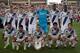 COMMERCE CITY, CO - APRIL 21: The Los Angeles Galaxy pose for a team photo prior to facing the Colorado Rapids at Dick's Sporting Goods Park on April 21, 2012 in Commerce City, Colorado. The Galaxy defeated the Rapids 2-1. (Photo by Doug Pensinger/Getty Images)