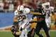 GLENDALE, AZ - JANUARY 02: Coby Fleener #82 of the Stanford Cardinal runs for yards after the catch against the Oklahoma State Cowboys during the Tostitos Fiesta Bowl on January 2, 2012 at University of Phoenix Stadium in Glendale, Arizona. (Photo by Donald Miralle/Getty Images)