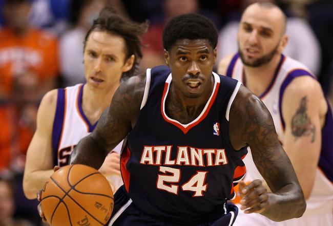 Marvin Williams is one of several Hawks hitting shots in the early going.