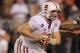 GLENDALE, AZ - JANUARY 02: Andrew Luck #12 of the Stanford Cardinal runs with the ball against the Oklahoma State Cowboys during the Tostitos Fiesta Bowl on January 2, 2012 at University of Phoenix Stadium in Glendale, Arizona. (Photo by Doug Pensinger/Getty Images)