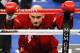 LAS VEGAS, NV - MAY 07: Kelly Pavlik stretches before his super middleweight fight against Alfonso Lopez at the MGM Grand Garden Arena May 7, 2011 in Las Vegas, Nevada. Pavlik won by majority decision. (Photo by Ethan Miller/Getty Images)