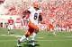 BLOOMINGTON, IN - OCTOBER 08: A.J. Jenkins #8 of the Illinois Illini runs for a touchdown during the game against the Indiana Hoosiers at Memorial Stadium on October 8, 2011 in Bloomington, Indiana. Illinois won 41-20. (Photo by Andy Lyons/Getty Images)