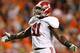 AUBURN, AL - NOVEMBER 26: Courtney Upshaw #41 of the Alabama Crimson Tide reacts after a defensive stop against the Auburn Tigers at Jordan-Hare Stadium on November 26, 2011 in Auburn, Alabama. (Photo by Kevin C. Cox/Getty Images)