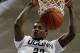 STORRS, CT - NOVEMBER 11: Roscoe Smith #22 of the Connecticut Huskies scores against the Columbia Lions in the first half at Harry A. Gampel Pavilion on November 11, 2011 in Storrs, Connecticut. (Photo by Jim Rogash/Getty Images)
