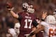 COLLEGE STATION, TX - NOVEMBER 24: Ryan Tannehill #17 of the Texas A&M Aggies throws a pass against the Texas Longhorns in the second half of a game at Kyle Field on November 24, 2011 in College Station, Texas. (Photo by Darren Carroll/Getty Images)